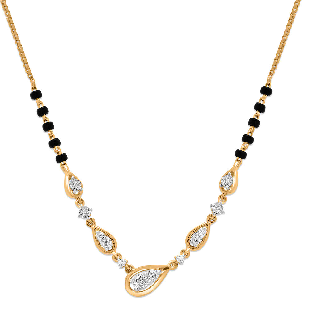 14 KT Magnificent Diamond Mangalsutra