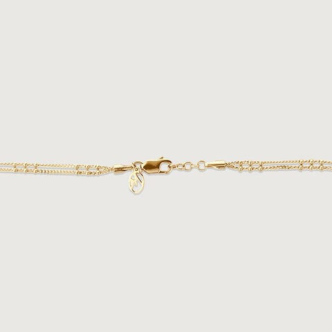Contemporary Paperclip Curb Gold Chain