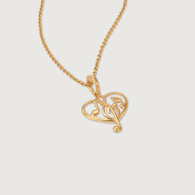 Symphonic Swing 14KT Gold Pendant,,hi-res image number null