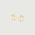 Dainty Spark Diamond Earrings,,hi-res view 3