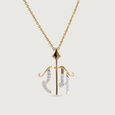 Lord Rama Gold and Diamond Pendant,,hi-res view 2