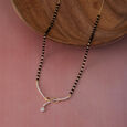 Timeless Knot Gold and Diamond Mangalsutra,,hi-res view 1