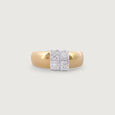Forever Vibes Gold & Diamond Finger Ring for Men,,hi-res view 4