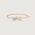 Stellar Radiance 14KT Diamond Bangle,,hi-res view 3