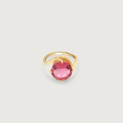 Radiant Pink Gold Ring