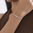Celestial Marquise Silver Bracelet,,hi-res view 2