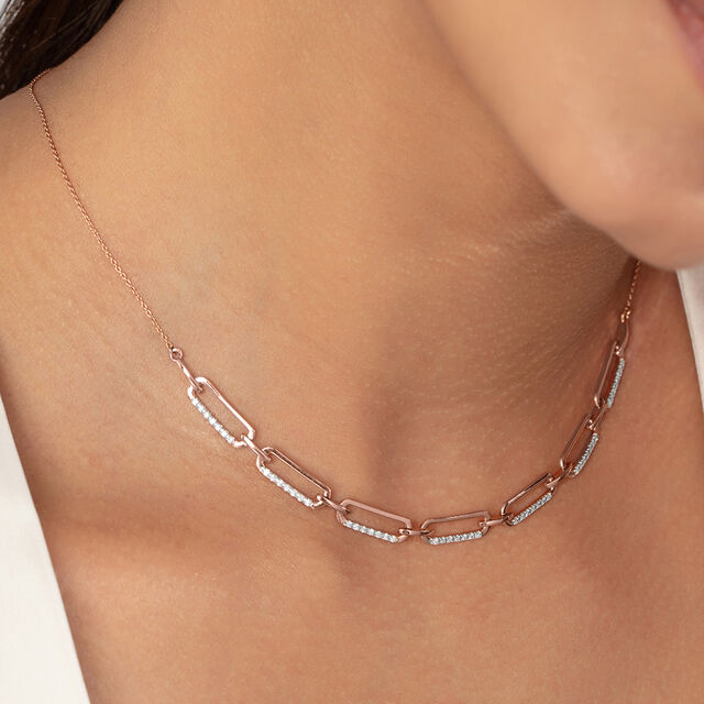 Timeless Aura Gold & Diamond Necklace,,hi-res image number null