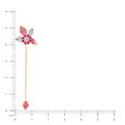 14kt Rose Gold Springs Favorite Diamond Drop Earrings,,hi-res view 4