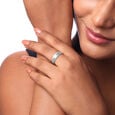 Mosaic Magic Silver Ring,,hi-res view 2