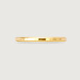Stepping Stone Band 18KT Gold Couple Ring -Single Piece,,hi-res view 3