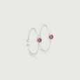 Fiery Charm Silver Toe Rings,,hi-res view 3