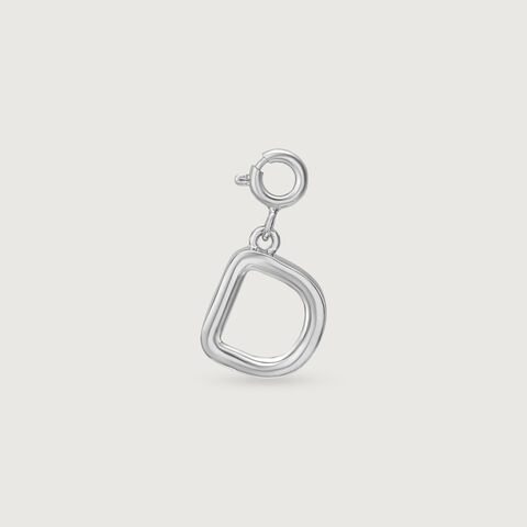 Modern Initial D Silver Charm