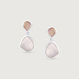 Mother of Pearl Dreamy Silver Drop Earrings,,hi-res view 3