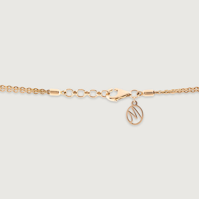 Dual Layer Rose Gold Chain,,hi-res image number null