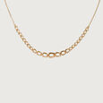 Square Symphony 14KT Yellow Gold Necklace/Choker,,hi-res view 4