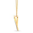 Mia 14kt Yellow Gold And Diamond Pendant,,hi-res view 4