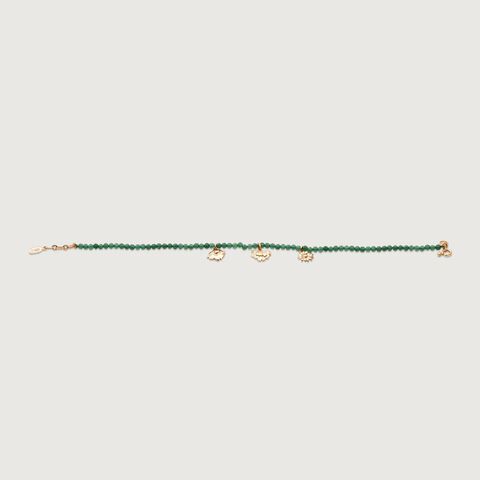 Floral Dazzle Gemstone Bracelet