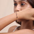 Violet Velvet 14KT Amethyst Bangle,,hi-res view 2
