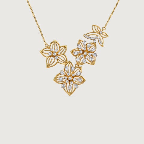 Flourishing Harmony Diamond Necklace