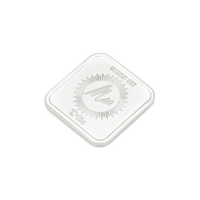 10 GM 999 Gayatri Mantra Silver Coin,,hi-res image number null