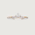 Tiara Majesty 14KT Gold & Diamond Ring,,hi-res view 3