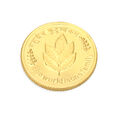 10 GM 24 Karat Mango Leaf Gold Coin,,hi-res view 2