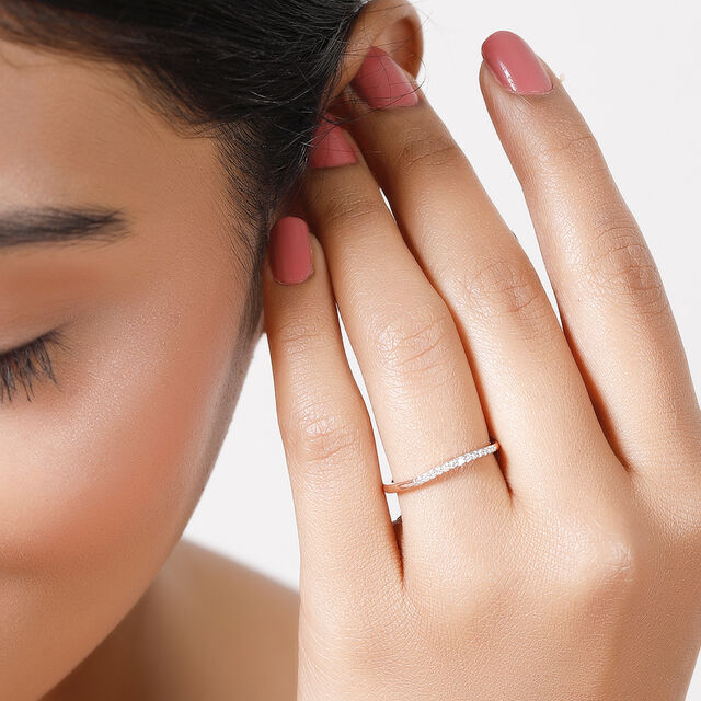 14KT Rose Gold Forever Yours Diamond Ring,,hi-res image number null