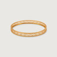 Saura Artistry 22KT Gold Bangle,,hi-res view 3