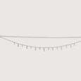 Chic Fringe Silver Anklet,,hi-res view 4