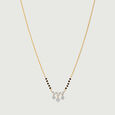Striking Cascading Diamond Mangalsutra,,hi-res view 4