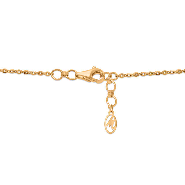 18KT Yellow Gold Evil Eye Mamma Mia Necklace,,hi-res image number null
