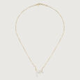 Lunar Arcs 14KT Gold Pendant with Chain,,hi-res view 2