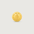 0.5 gm 24 Karat Tulsi Leaf Gold Coin (9999 Purity),,hi-res view 3