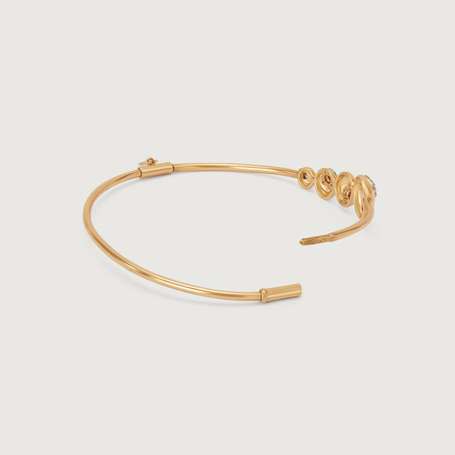 Moon Dance 14KT Diamond Bangle,,hi-res image number null