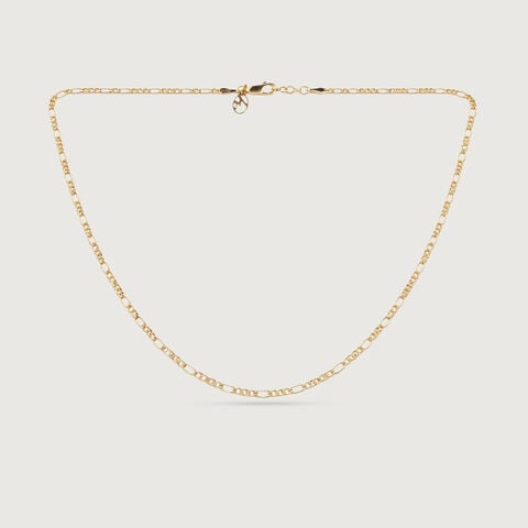 Refined Figaro Gold Chain