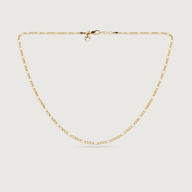 Refined Figaro Gold Chain,,hi-res image number null