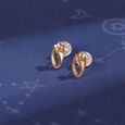 Luminous Path 14KT Shooting Star Stud Earring,,hi-res view 1