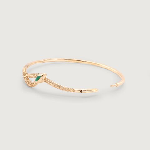 Serpentine Grace Gold Bangle