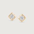 Arch Gleam Diamond Stud Earrings,,hi-res view 3