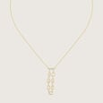 Elegant Cascade Polki Diamond Necklace,,hi-res view 4