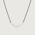 Sparkling Elegance Gold and Diamond Mangalsutra,,hi-res view 3