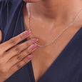Bold Sleek Silver Chain,,hi-res view 2