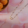 Infinite Union Gold and Diamond Mangalsutra,,hi-res view 1