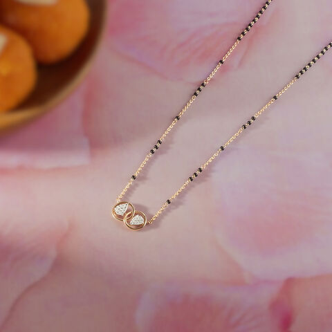 Infinite Union Gold and Diamond Mangalsutra