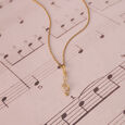 Melodic Mosaic 14KT Gold Pendant,,hi-res view 1