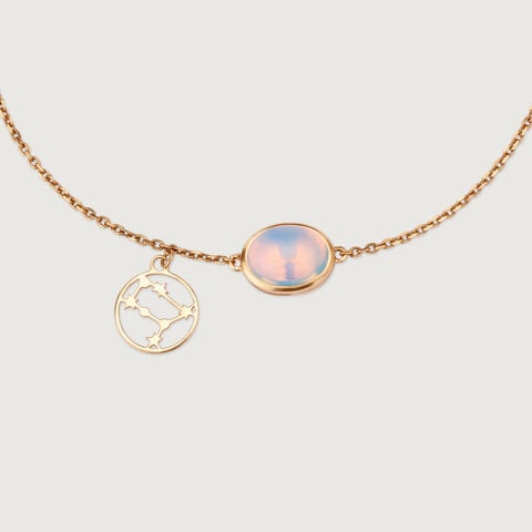 14KT Gemini Birthstone Yellow Gold Bracelet