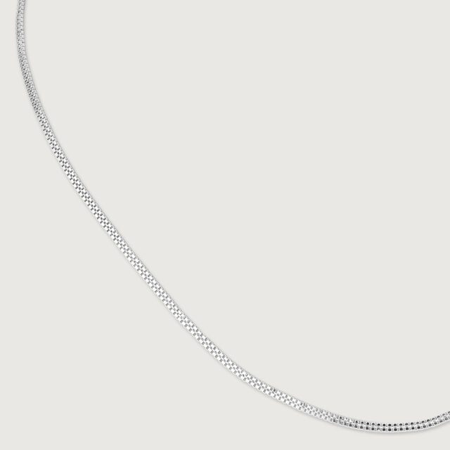 Glossy Sleek Silver Chain,,hi-res image number null