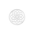 5 GM 999 Lotus Silver Coin,,hi-res view 2