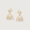 Sassy Glow Diamond Jhumka,,hi-res view 3