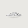 Sleek Asymmetric Silver Ring,,hi-res view 4